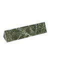 Blank Triangle Name Plate Bar (Jade Leaf Green)
